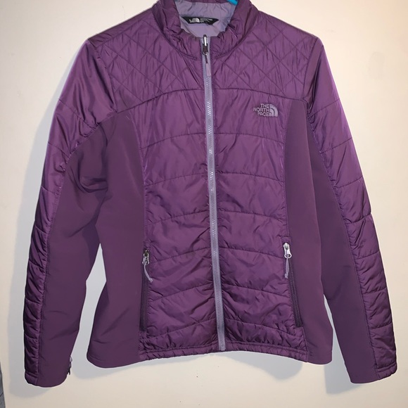 North face thermo coat purple light jacket - Picture 1 of 5